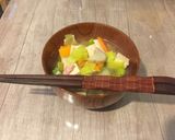 Une image de l'étape 18 de Soupe TONJIRU au Miso et Tofu.