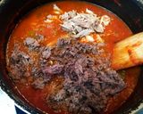 A picture of step 4 of Canarian Ropa Vieja My Way.