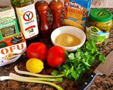 Foto del paso 1 de la receta: Tofu con "falso tabulé" 😉👨🍳