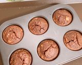 A picture of step 4 of Banana Chocolate High-Protein Muffins 🍰.