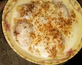A picture of step 3 of Meethey dahi bary.