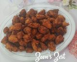 A picture of step 4 of Boneless Cubed Chicken Popcorn.