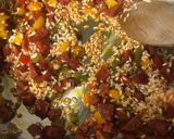 Une image de l'étape 3 de Risotto crevette - chorizo - poivrons 🇮🇹.