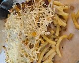 Une image de l'étape 7 de Gratin de pâtes au poulet économique et rapide.