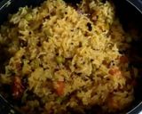 A picture of step 4 of Shahi Pulao.