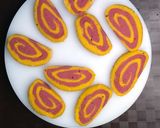 A picture of step 4 of Pinwheel Puri.