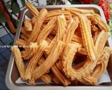 Foto langkah ke 7 dari resep Kue Kecipir / kue akar kelapa Tanpa cetakan.