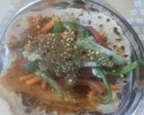 A picture of step 3 of Tacos from leftovers Rotis.