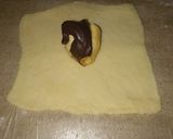 Foto langkah ke 5 dari resep Bolen Pisang Keju Coklat dengan korsvet.