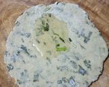 A picture of step 2 of Mint Paratha.