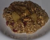 Foto del paso 7 de la receta: Risotto de pera caramelizada y nueces con salsa de trufa