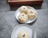 Foto langkah ke 8 dari resep Bakpao No Mixer (Bakpao Isi Selai Cokelat).