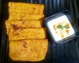 A picture of step 9 of Alphonso Mango paratha Recipe.