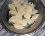 A picture of step 1 of Pina Colada Shake.