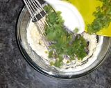 A picture of step 3 of Masala idli.