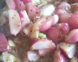 Foto del paso 3 de la receta: FIDEOS DE ARROZ VEGANOS CON RABANITOS  A LA MOSTAZA ANTIGUA