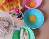 Foto del paso 2 de la receta: Budín de banana y avena fácil y rápido