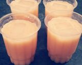 A picture of step 1 of Wood apple/Bel ka juice.