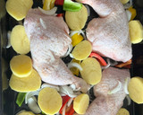 Foto del paso 1 de la receta: Asado de muslo y contramuslo de pollo
