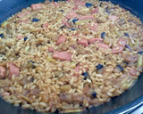 Foto del paso 5 de la receta: Arroz con atún, ajetes y berenjena