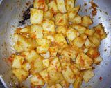 A picture of step 1 of Yam croquette.