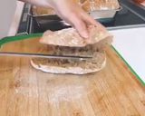 A picture of step 7 of Sourdough ciabatta bread.