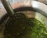 A picture of step 4 of Palak pulao.