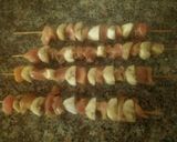 Une image de l'étape 3 de Brochettes de poulet aux bananes.🍌🍌.