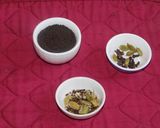 A picture of step 1 of Zafrani Chai.