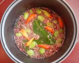 Foto langkah ke 7 dari resep Nasi Liwet Kecombrang (Honje) Rice Cooker.