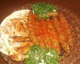 A picture of step 7 of Kabab Khashkhash.
