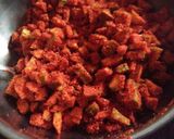 A picture of step 2 of Tangy Spicy Mango pickle.