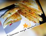 Schezwan mayo sendwitch recipe step 17 photo