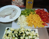Foto del paso 1 de la receta: Espagetis huerta y mar