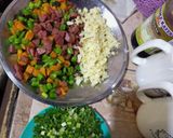 A picture of step 14 of Special fried rice.