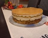Almás krémes torta recept fázis 11 fotója