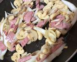 Foto langkah ke 3 dari resep Spaghetti Creamy Mushroom #dapurwiwin 👩🏻‍🍳.