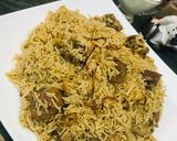 A picture of step 11 of Beef pulao.