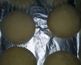 A picture of step 1 of Burger bread.