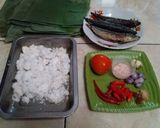 Foto langkah ke 1 dari resep 21. Botok Cue / Lintingan Pindang.