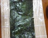 Foto langkah ke 5 dari resep Mentai Sushi Roll isi Sosis (resep @devinahermawan).