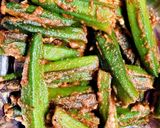 सिंपल फ्राई भिंडी (simple fry bhindi recipe in Hindi) रेसिपी चरण 4 फोटो