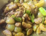 A picture of step 5 of Amla and chilli pickle.