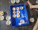 Foto langkah ke 5 dari resep Puding Karang Kopi Cappucino.
