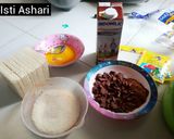 Foto langkah ke 1 dari resep Puding Brownies Coklat 😉.
