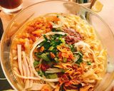 Hình bước làm 13 của món Bún Thang chuẩn vị người xa xứ