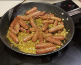 Foto del paso 4 de la receta: Salchichas al curry