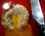 A picture of step 8 of Over Easy Ham & Cheese Cups!!.