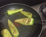 A picture of step 4 of Hyderabadi Mirch ka Salan.