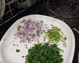 A picture of step 8 of Chineese vegetable manchurian and ponda noodle#challenge.